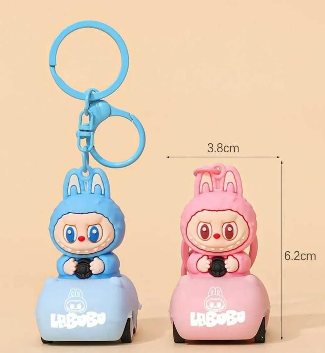 Labubu Car Keychain
